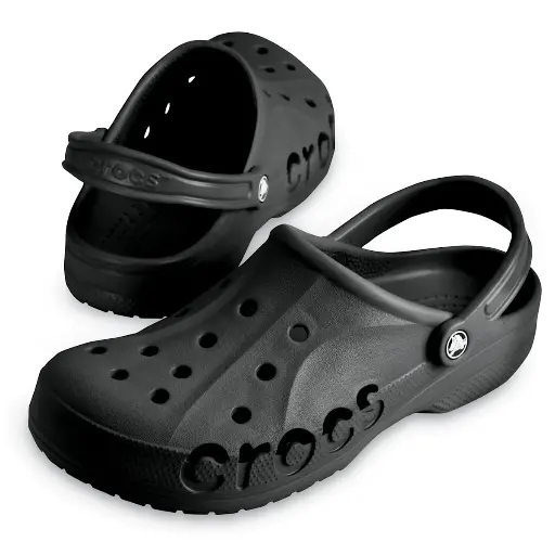 Crocs for Casual Wear (Black, In Stock)